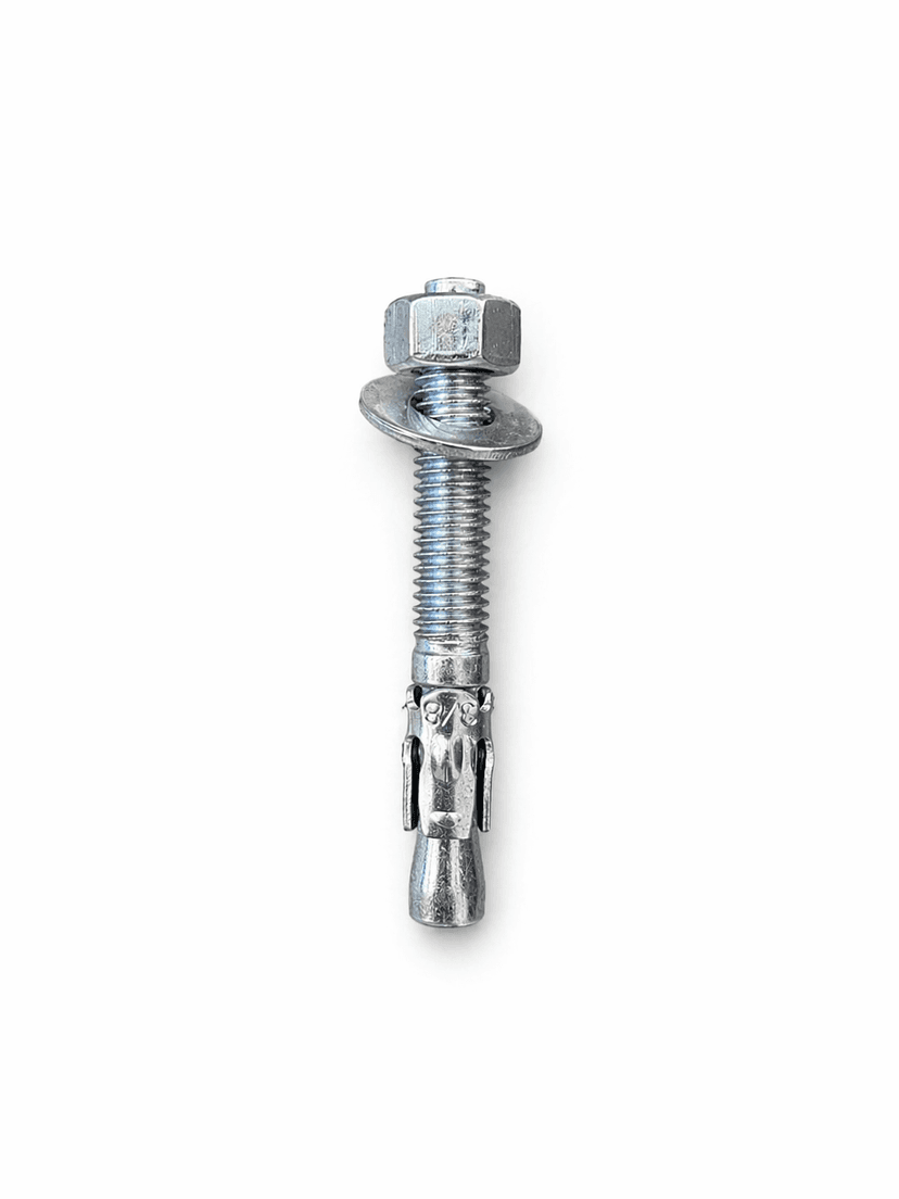 STEEL WEDGE ANCHOR {3/8" X 3"} 500/BOX