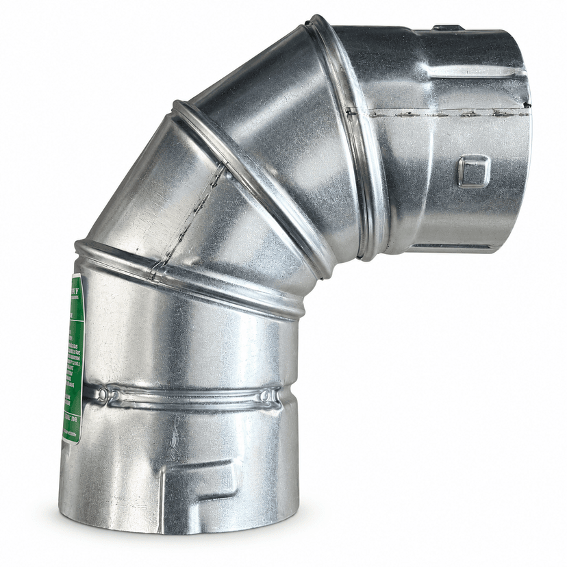 4" x 90 deg. Res. Elbow