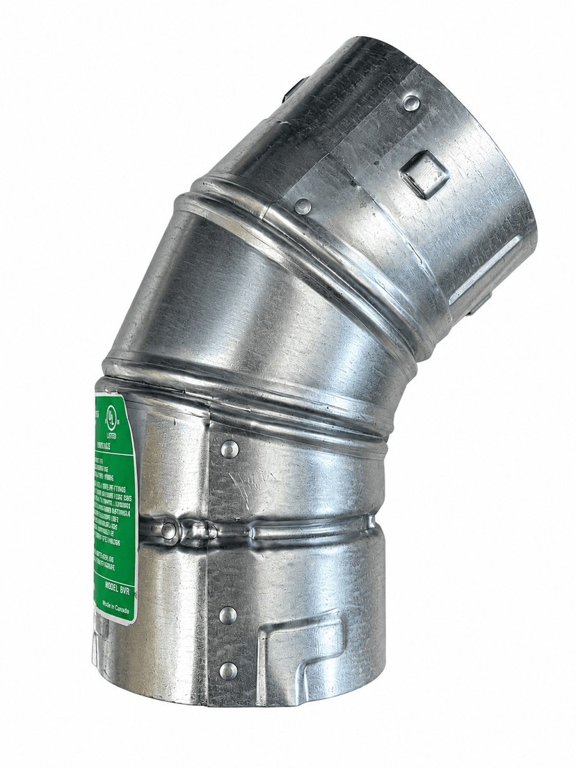 4" x 45 deg. Res. Elbow
